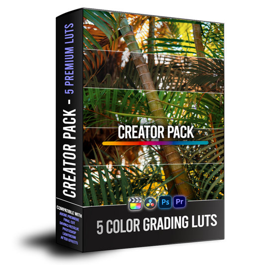Justdval Creator Pack - Premium LUT Pack